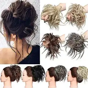 Haarteil Rich Choices Hair Extensions XXL Haargummi Hochsteckfrisuren