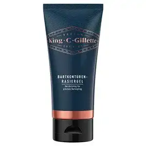 Gillette-Rasiergel King C. Gillette, mit weißem Tee und Arganöl