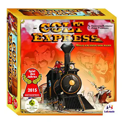 Die beste Brettspiele Asmodee Colt Express, Grundspiel, Familienspiel 2026 Test Bestseller Brettspiele Asmodee Colt Express, Grundspiel, Familienspiel