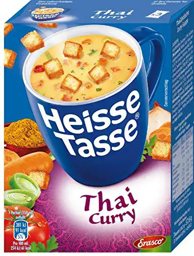 Heisse Tasse Erasco Heisse Tasse Thai-Curry mit Knusper-Croûtons
