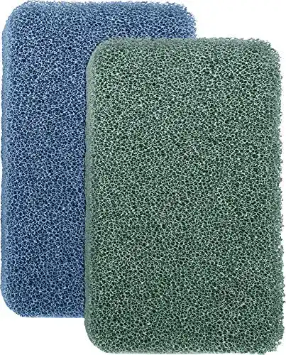 Silikonschwamm Steuber 2er Set grün-blau für alle Oberflächen