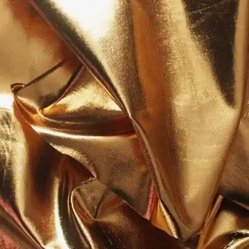 Lycra-Stoff eventkauf Lycra Stoff Meterware am Stück (Gold)