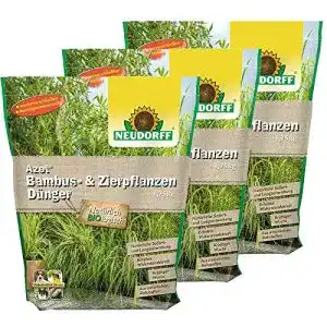Bambusdünger Neudorff 3 x 1,75 kg Azet NPK 9-3-5 organisch