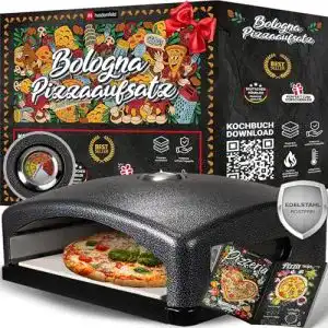 Pizzaaufsatz Gasgrill heidenfeld Pizzaaufsatz Bologna | Grillaufsatz