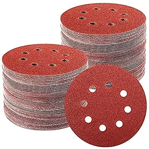 Schleifscheiben 125 mm TWSTYFAL 100 Stück Schleifpapier