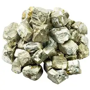 Katzengold mookaitedecor Pyrit Rohstück Steine, 460g