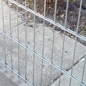 Doppelstabmattenzaun Doppelstab-Mattenzaun Komplett-Set