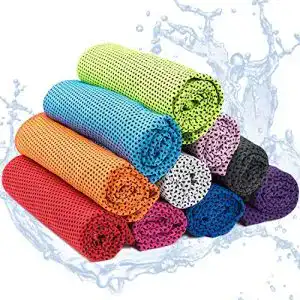 Kühlendes Handtuch Yisscen 10 Stück, Cooling Towel, Mikrofaser