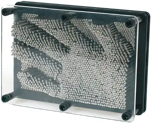 Nagelbrett PEARL : 3D-Pin-Skulptur (3D , Nagelbild, Mitbringsel)