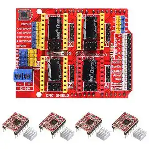 Arduino-CNC-Shield ALMOCN 3D-Drucker-CNC-Shield-Erweiterungsplatine