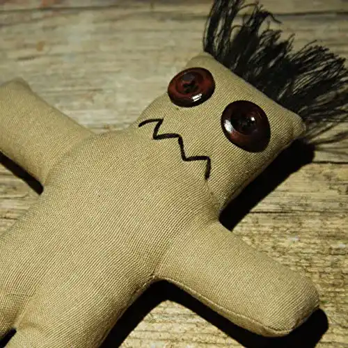 Voodoo-Puppe The Voodoo Shop Darko Doll raw mit Nadel