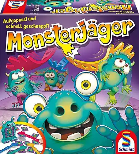 Spiele ab 4 Jahren Schmidt Spiele 40557 Monsterjäger, bunt