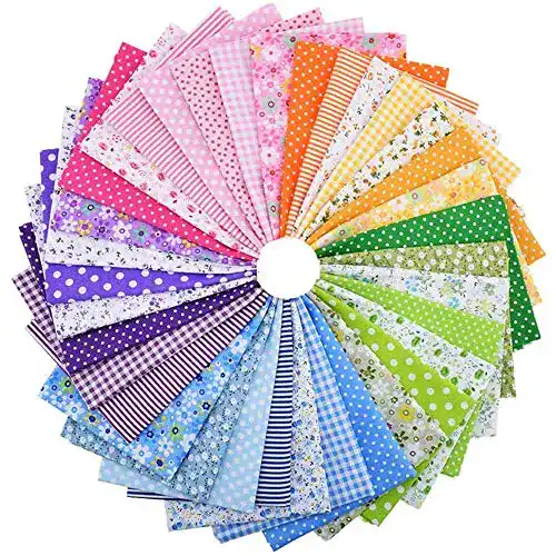 Patchworkstoff MOTTDAM 70 Stück Patchwork Stoff Paket