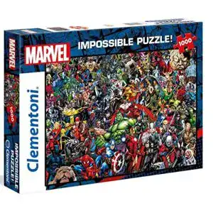 Puzzle Clementoni 39411 Marvel Universe – 1000 Teile, Impossible