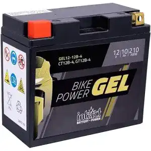 Motorradbatterie 12 V 10 Ah Intact Motorrad Batterie Gel