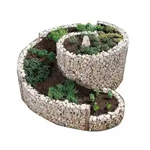 Kräuterspirale Gartenwelt Riegelsberger Große Gabione 200 x 150