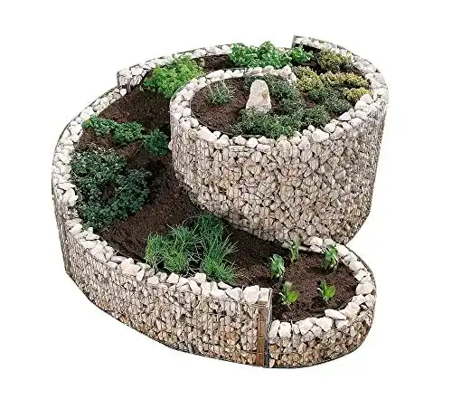 Kräuterspirale Gartenwelt Riegelsberger Große Gabione 200 x 150