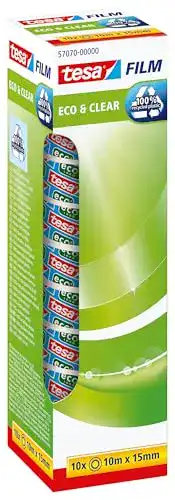 Tesafilm tesa film eco & clear – Umweltfreundliches Klebeband