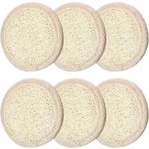 Peeling-Pads Tatuo 6 Stücke Peeling Luffa Pad Gesicht