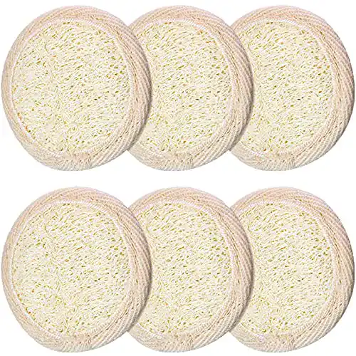 Peeling-Pads Tatuo 6 Stücke Peeling Luffa Pad Gesicht