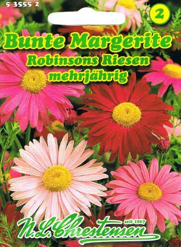 Chrysanthemen-Samen N.L.Chrestensen Bunte Margerite