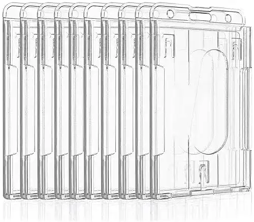 Ausweishülle Bohoman 10 Pcs Hartplastik Transparent