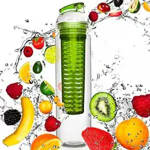 Trinkflasche mit Fruchteinsatz #DoYourFitness Trinkflasche