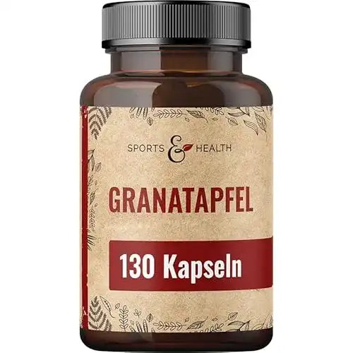 Die beste Granatapfel-Kapseln CDF Sports & Health Solutions, 130 Kapseln 2026 Test Bestseller Granatapfel-Kapseln CDF Sports & Health Solutions, 130 Kapseln