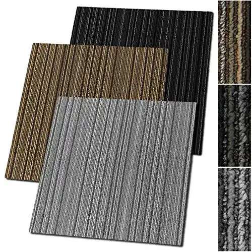 Teppichfliesen casa pura Design Venice 50×50 cm selbstliegend