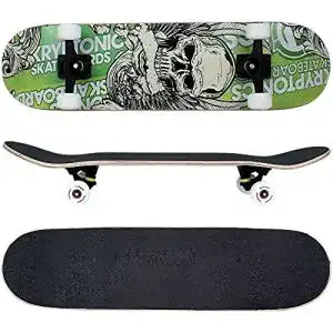 Skateboard FunTomia mit ABEC-9 Kugellager Rollenhärte 100A