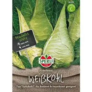 Weißkohl-Samen Sperli 81225 Gemüsesamen Weißkohl Filderkraut