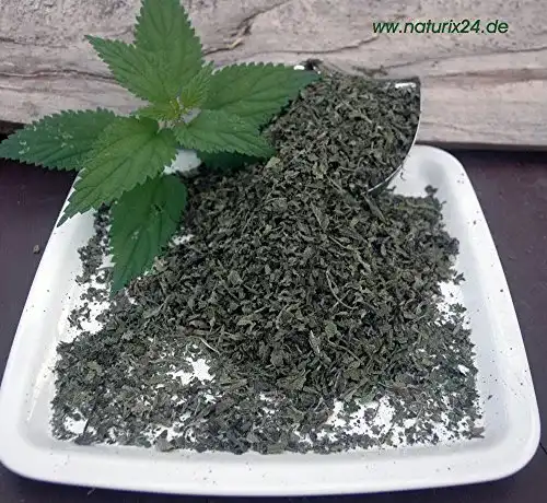 Brennnesseltee Naturix24, Brennnesselblätter geschnitten, 1 Kg