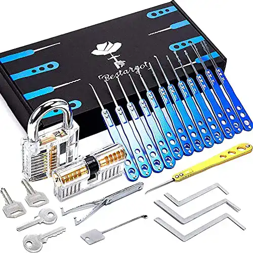 Lockpicking-Set Bestargot 24-Teiliges lockpicking set, Dietrich Set