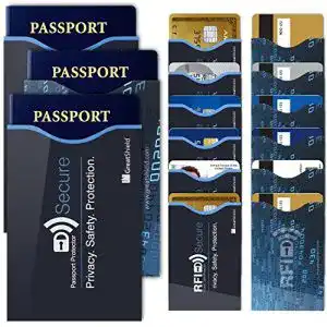 RFID-Schutzhülle GreatShield RFID Blocking Schutzhülle(12+3er Set)