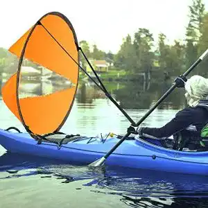 Kajak-Segel Esoes Groß 108cm Kajak Windsegel Paddel Tragbar