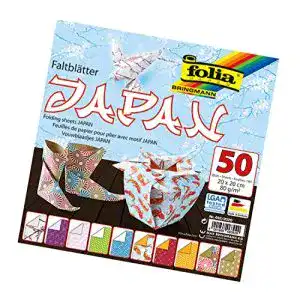 Origami-Papier folia 492/2020 – Faltblätter Japan, 20 x 20 cm