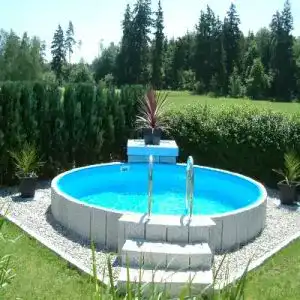 Stahlwandpool Poolzon Rundpool Fun-Zon 4,00 x 1,20m Stahlwand