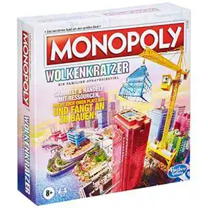 Monopoly Hasbro Wolkenkratzer Brettspiel, Strategiespiel