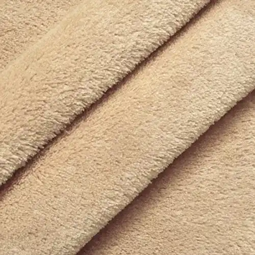 Plüsch-Stoff STOFF KONTOR STOFFKONTOR Wellness Fleece Stoff