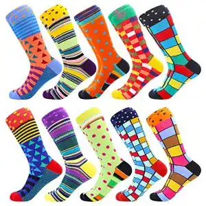 Lustige Socken BONANGEL Herren Lustige Bunte Socken, Herren