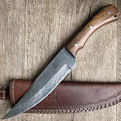 Damast-Jagdmesser Hobby Hut HH-402, 27.9 cm Damaststahl
