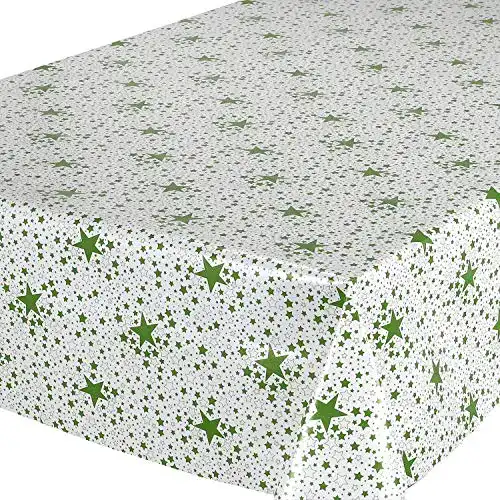 Weihnachtstischdecke Staboos Sternen Wachstischdecke 140×220