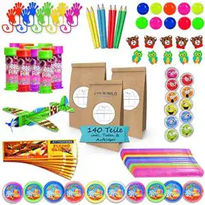 Wundertüte L + H WORLD Kindergeburtstag Set 140 Teile