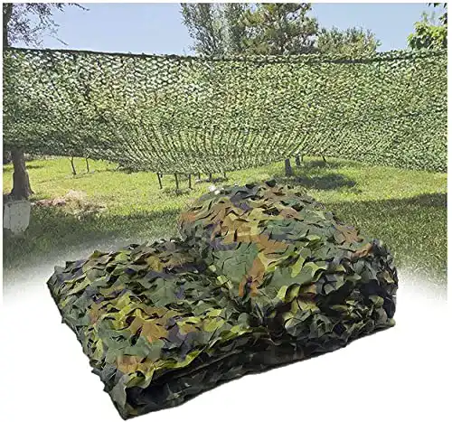 Tarnnetz GASSNAKE für die Jagd – Grün/Braun