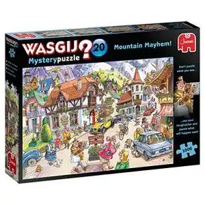 Wasgij-Puzzle Jumbo Wasgij Mystery 20 Idylle in den Bergen
