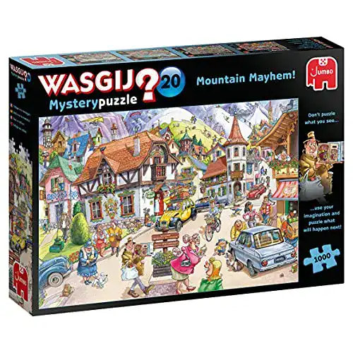 Wasgij-Puzzle Jumbo Wasgij Mystery 20 Idylle in den Bergen