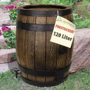 Regentonne (100l) AMUR REGENTONNE EICHENFASS 120 Liter