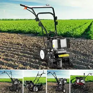 Benzin-Gartenfräse BRAST Benzin Motorhacke 1,9kW, 2,6PS
