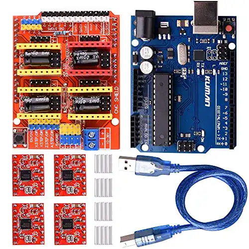 Arduino-CNC-Shield kuman CNC Engraver Shield Expansion Board V3.0