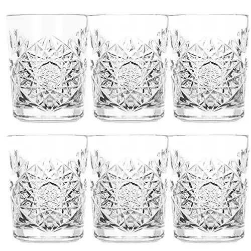 Kristallglas Libbey – Hobstar – Whiskyglas, Wasserglas, Saftglas
